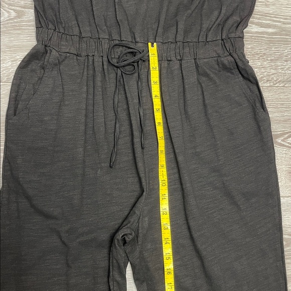NWOT Three Bird Nest Sleeveless Scoop Neck Jogger Drawstring Waist Jumpsuit L - Picture 9 of 14